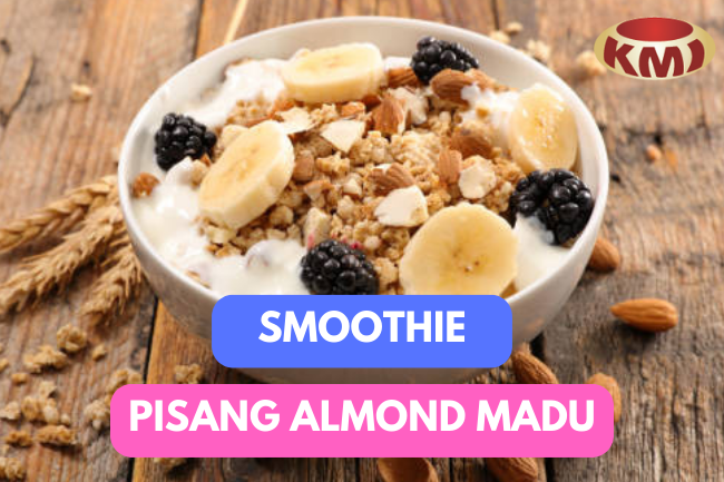 Resep Smoothie Pisang Almond Madu Terbaik untuk Sarapan Cepat